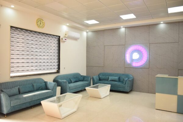 Shared Reception & Lounge Area