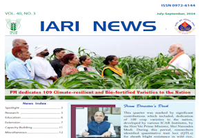 IARI Newsletter Vol 40 No-3 (Jul- Sept)-2024