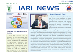 IARI Newsletter Vol 41 No-3 (July-Sept)-2025