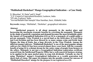 Malihabadi Dashehari Mango- Case Study