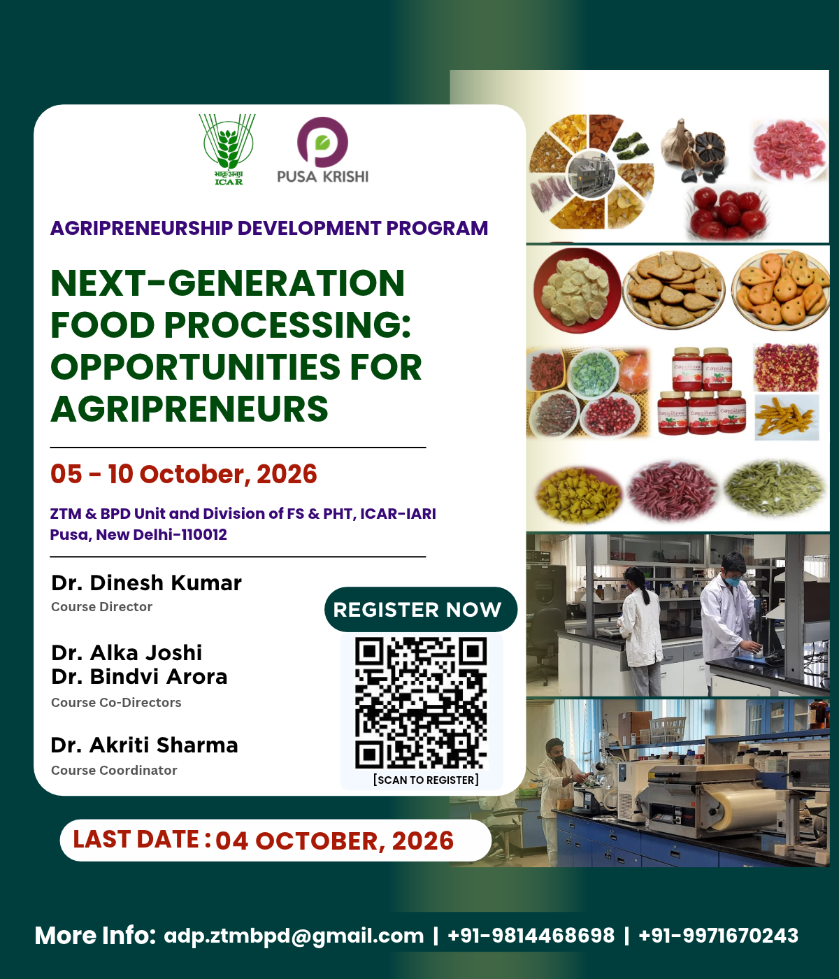 Next-Generation Food Processing: Opportunities for Agripreneurs